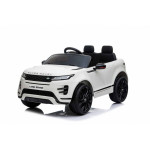 Elektrické autíčko Ranger Rover Evoque - biele